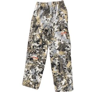 sitka gear kids camouflage pants gortex hunting small boys